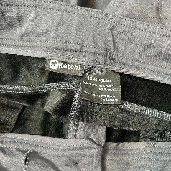 Ketchi Women's Sitka Lined Work Pants 10 Vented Hiking Climbing Outdoor Gray - Picture 10 of 10